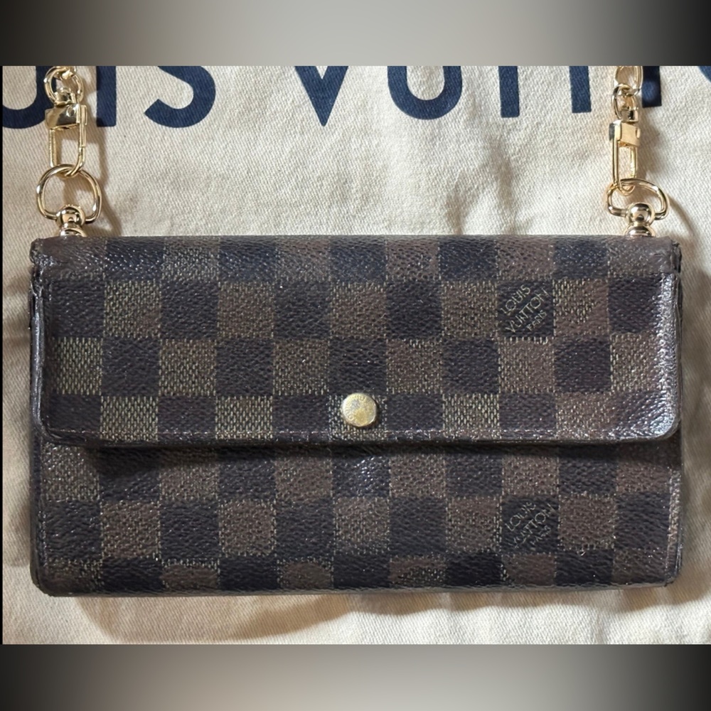 Louis Vuitton Damier Ebene Crossbody WOC